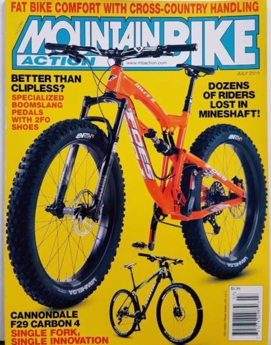 Mountain Bike Action July 2015 Cannondale F29 Carbon 4 FREE SHIPPING CB