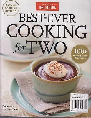 America's Test Kitchen Best-Ever Cooking for Two Recipes 2018