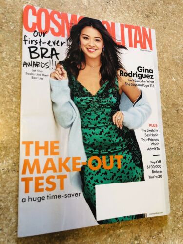 NEW Cosmopolitan Single Issue Magazine  February 2019 Gina Rodriguez