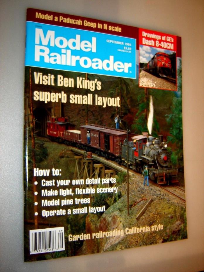 Model Railroader Magazine September 1995