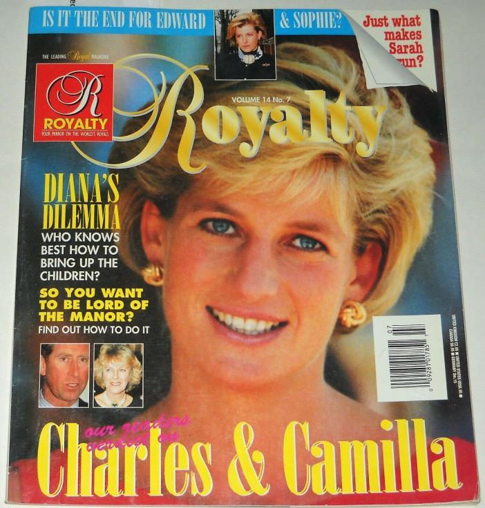 Royalty Magazine Vol 14 No 7 December 1995 Charles & Camilla Edward & Sophie