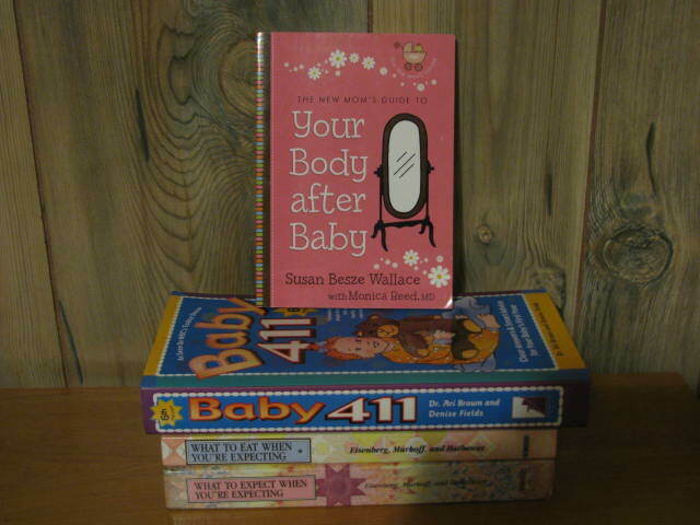 Lot of 4 Pregnancy Baby Body after Baby What to Eat What to Expect Baby 411