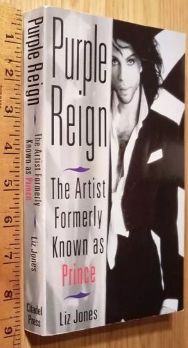 Purple Reign The Artist Formerly Known as Prince by Liz Jones 1999 PB