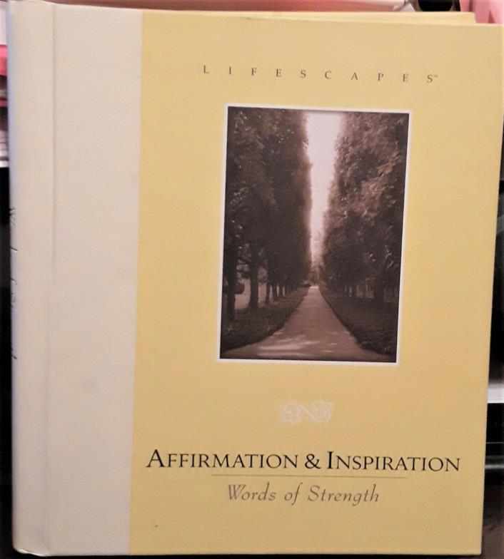LIFESCAPES-AFFIRMATION & INSPIRATION WORDS OF STRENGTH-BOOK AND CD