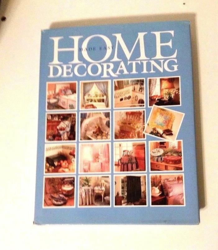 Home Decorating Made Easy by Judy Poulos Book Hard Cover With D/J