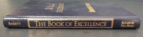 The Book of Excellence Byrd Baggett 1992 Edition Hardcover