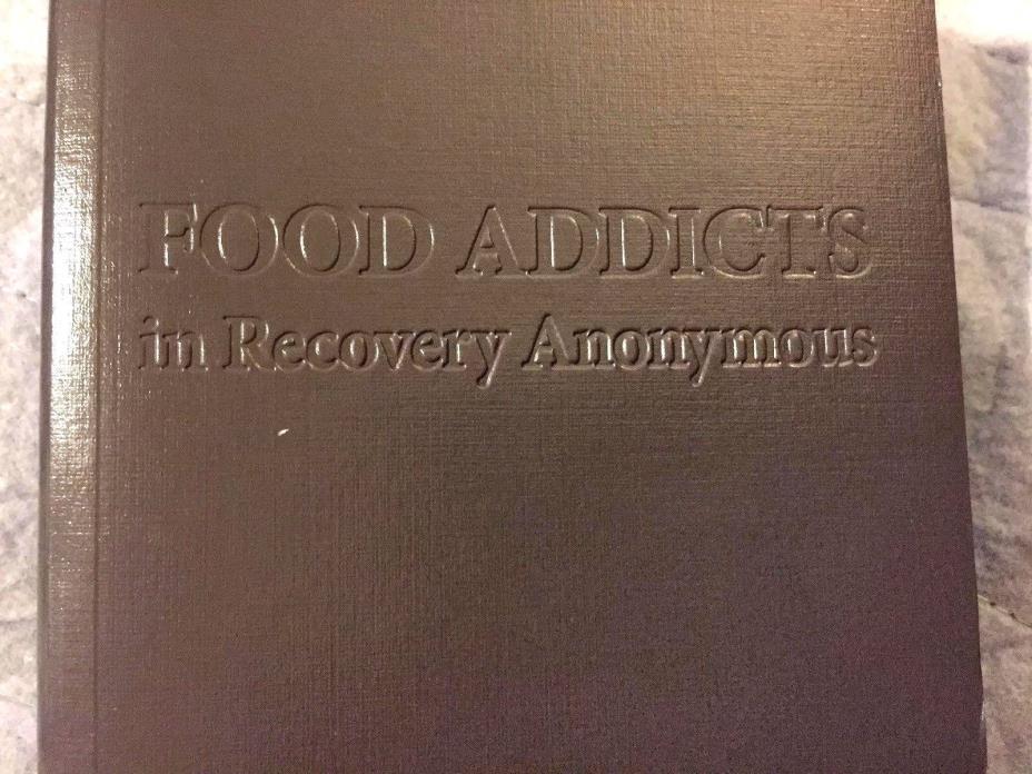 Food Addict Recovery Anon Book -  Weight Loss Bariatric Addiction Healthy Living