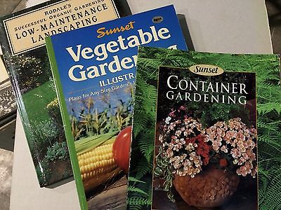 Lot Of Four Gardening Books- All complete and in nice condition!