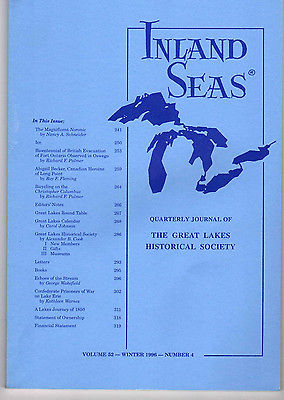 Inland Seas Winter1996 Quarterly Journal of the Great Lakes Historical Society