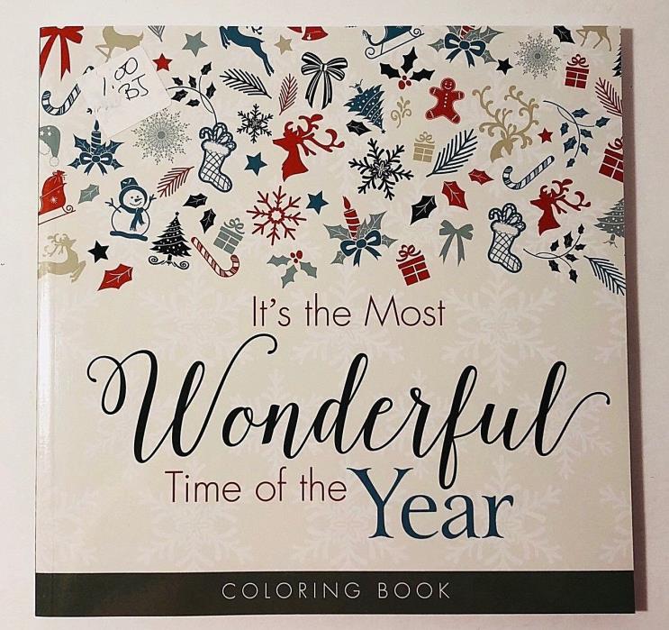 Its The Most Wonderful Time Of The Year Christmas Coloring Book