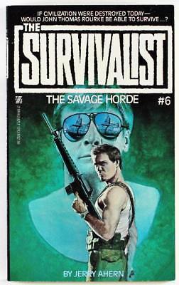 The Survivalist no. 6, The Savage Horde by Jerry Ahern 1983 Zebra Paperback