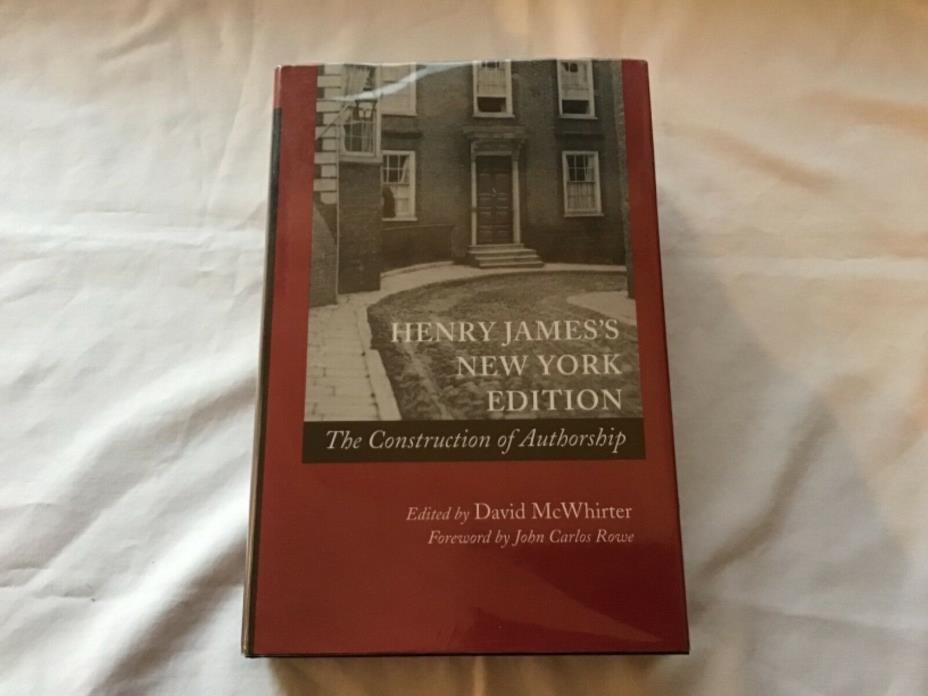 Henry James’s New York Edition: The Construction of Authorship, Like New