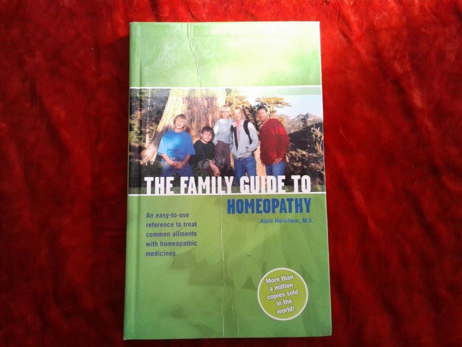 health book family guide homeopathy home reference cure ailment guide library