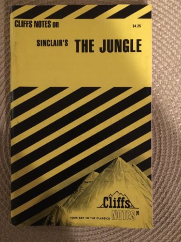 Cliffs Notes Sinclair's THE JUNGLE