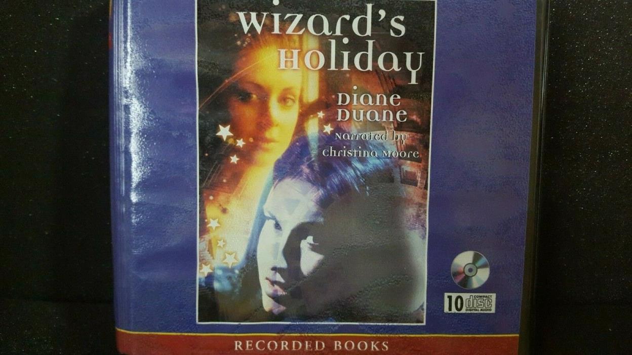 Recorded Books-Wizards Holiday  by Diane Duane 10 Disc Set