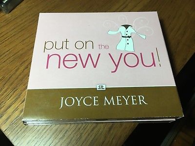 LIKE NEW: Put on the new you! 4 cd's by Joyce Meyer