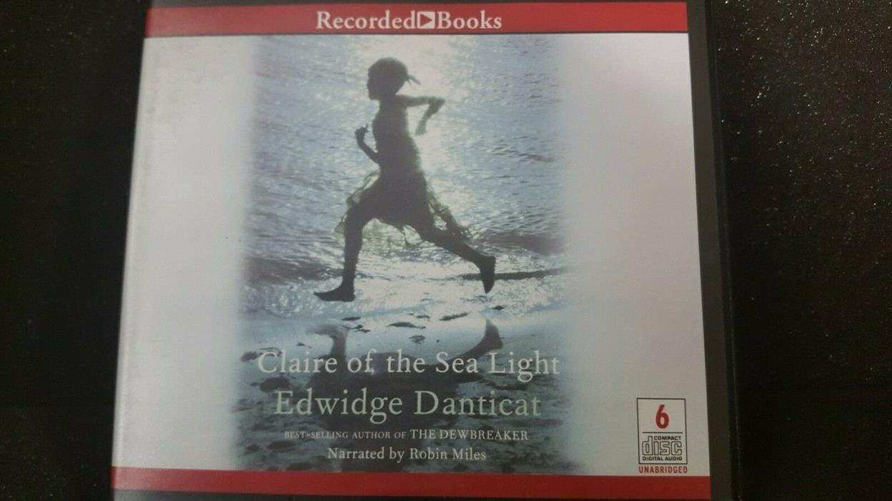 Recorded Books- Claire of the Sea Light By Edwidge Danticat 6 Disc Set