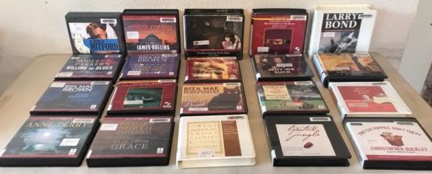 Collection Of 20 Audiobooks On CDs (Group Y)