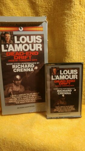 louis l'amour Dead-End Drift from my Yondering days Richard Crenna cassette tape