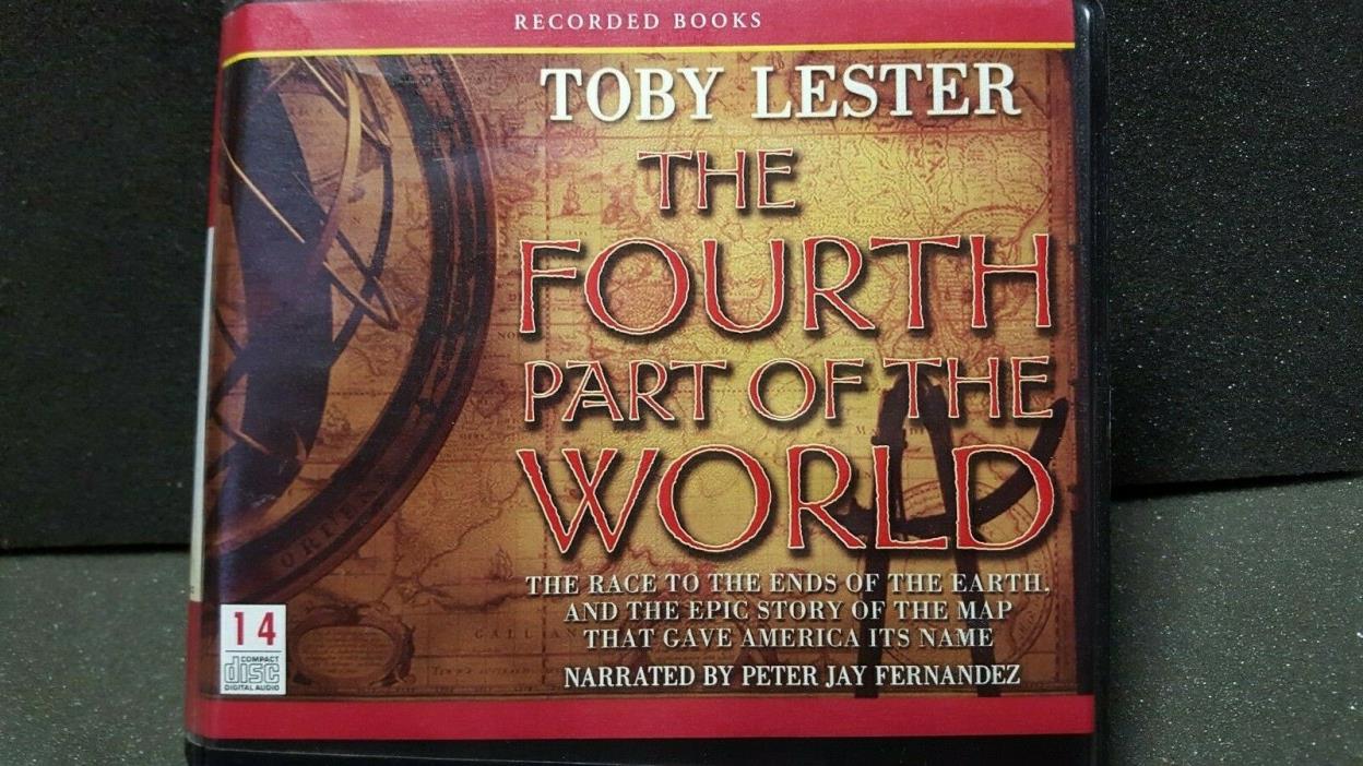 Recorded Books- The Fourth Part of The World by Toby Lester 14 Disc Set