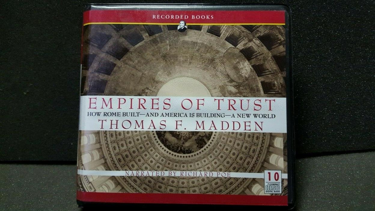 Recorded Books- Empires of Trust how Rome Built- And America is Building...