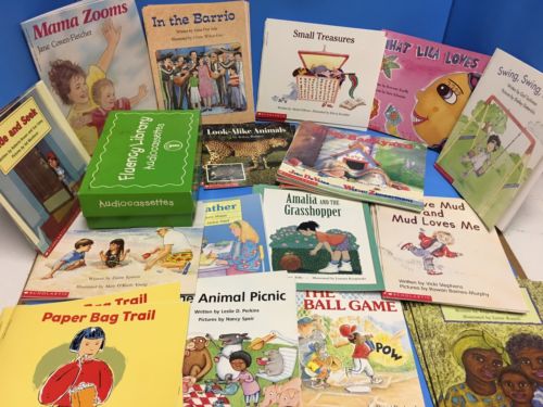 Scholastic Fluency Library - 60 Books And Audiocassettes