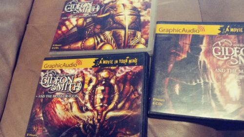 Lot of 3 Graphic Audio Books David Barnett  number 1,2 and 3