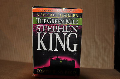 STEPHEN KING AUDIOBOOK CASSETTES*GREEN MILE 1-6* THINNER  -VG condition