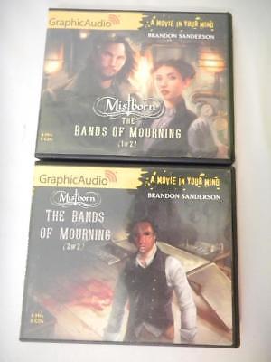 MISTBORN The Bands of Mourning #6 1 & 2 Brandon Sanderson GRAPHIC AUDIO Books