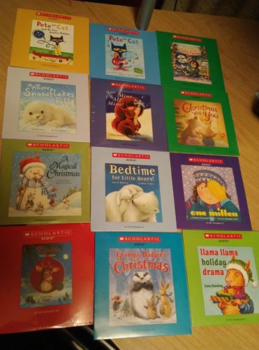 SCHOLASTIC AUDIO CDS LOT...ALL BUT 2 ARE NEW