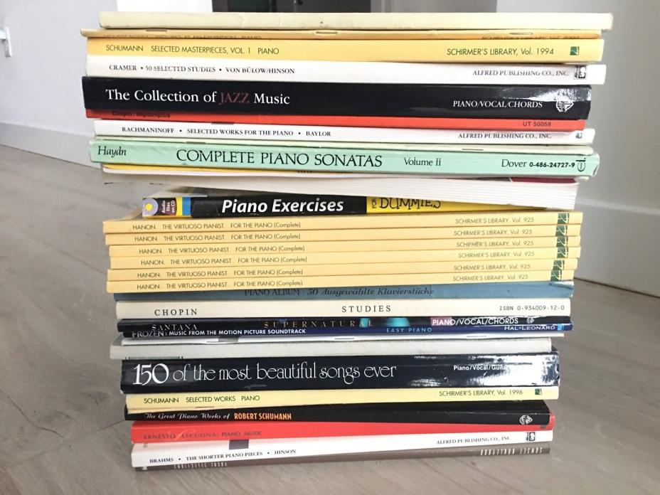 175+ Piano Music Books - Classical, Urtext, All Music Levels