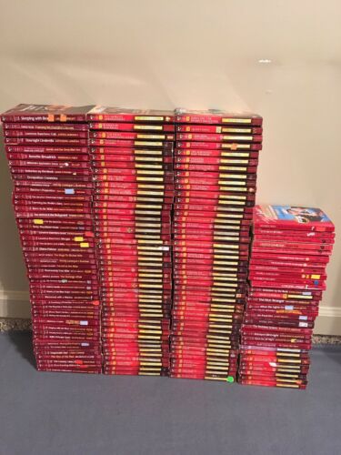 Lot of 165 Harlequin Silhouette Desire Romance Novels PB Red Cover $.50 per Book