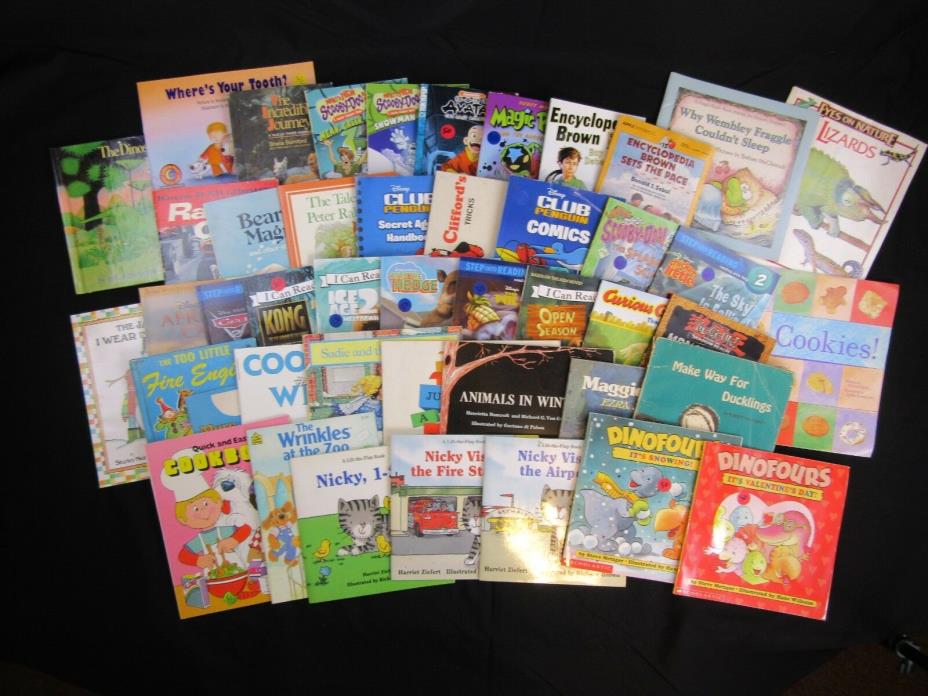Children's Books - Lot of 45 Various Paperback - Used