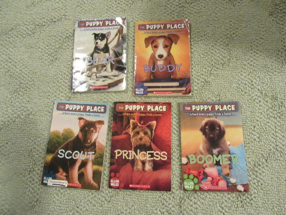 Teacher Lot of 5 The Puppy Place Chapter Books RL3 Boomer Buddy Princess Scout +