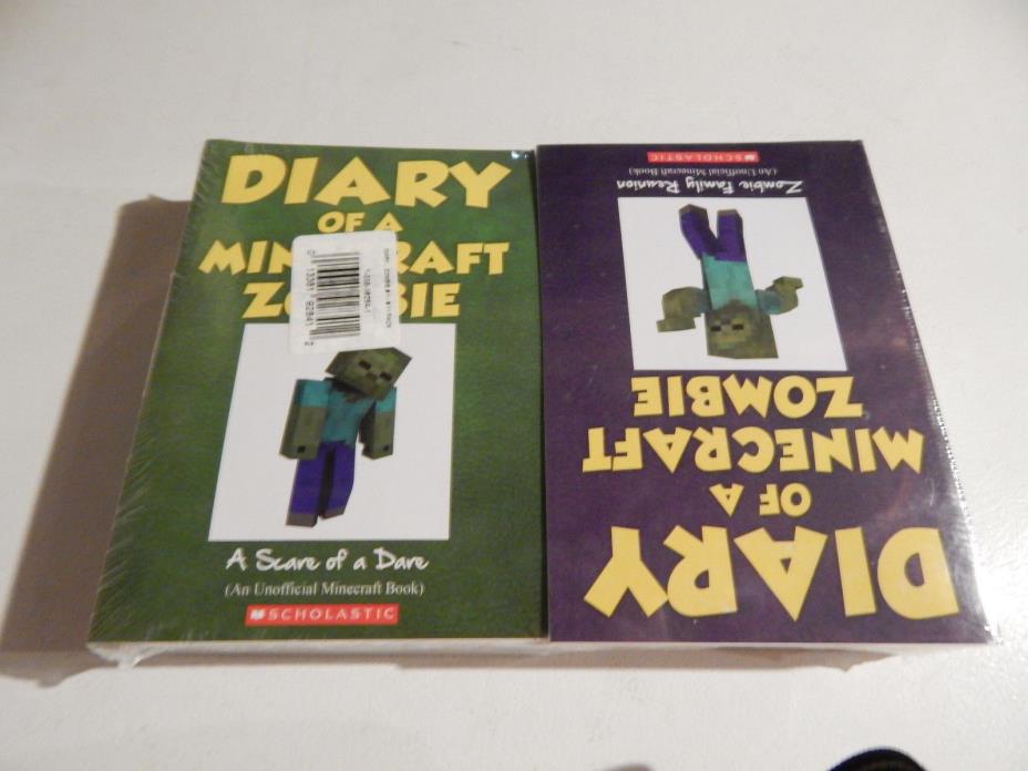 Diary of a Minecraft Zombie 1-13 Set New Sealed Free Priority Shipping