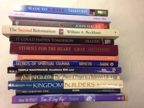 Lot of 13 Christian Books JOHN HAGEE - WILLIAM BECKHAM - FRAZIER - SPURGEON