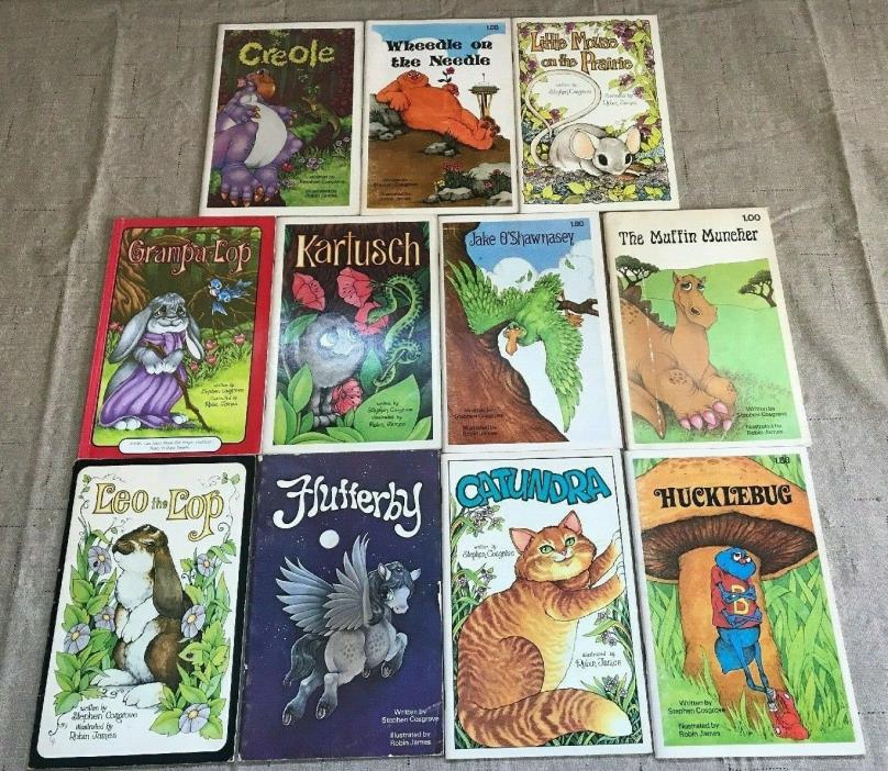 Vintage Serendipity Book Lot of 11 Flutterby Creole Kartusch Hucklebug Catundra