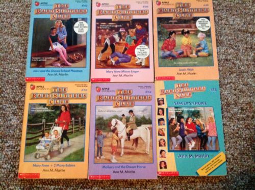 Lot Of Babysitter Club 42-115 Scholastic 11 Books Anne M. Martin