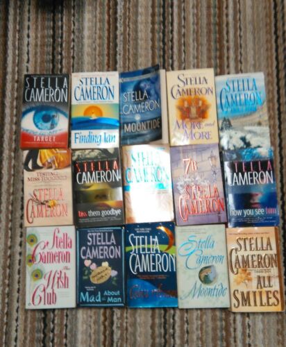 Stella Cameron lot of 15 paperbacks