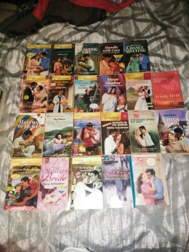 Lot Of 24 Harlequin Super Romance Paperback Books Various Years