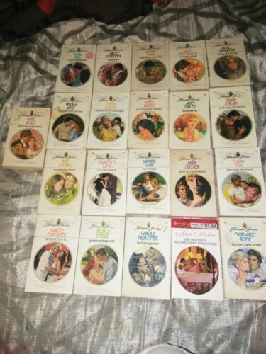 Lot Of 21 Harlequin Presents Paperback Books Various Years