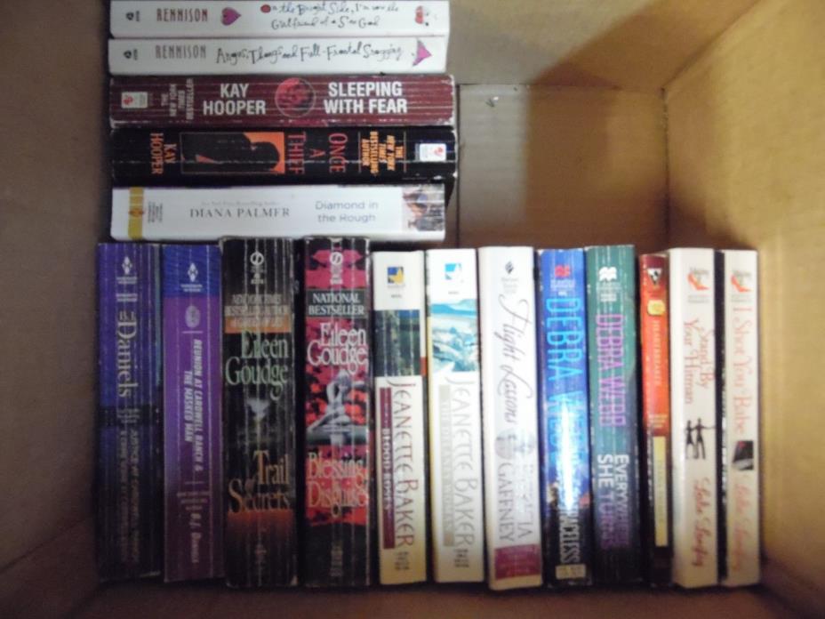 Large Lot of 44 Romance Paperback Books