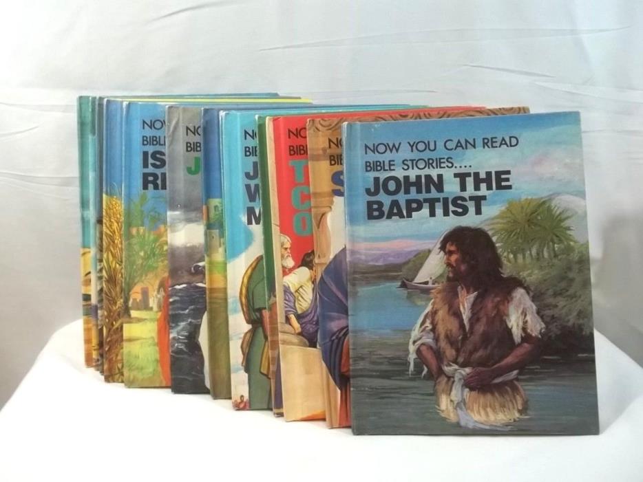 Now You Can Read Bible Stories Lot of 14 Grolier Vintage