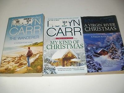 3 Robyn Carr Books - The Wanderer, Virgin River Christmas, My Kind of Christmas