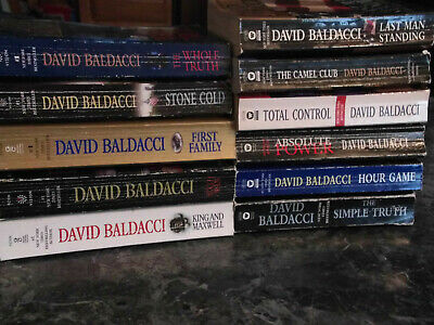 David Baldacci lot of 11 suspense paperback