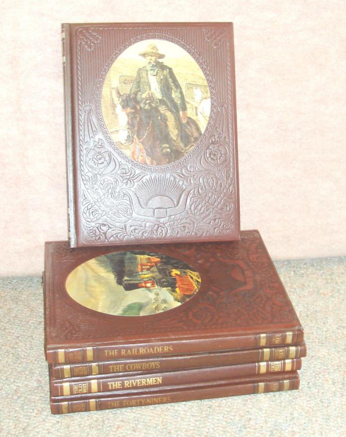 Lot of 5 TIME LIFE The Old West hard cover books