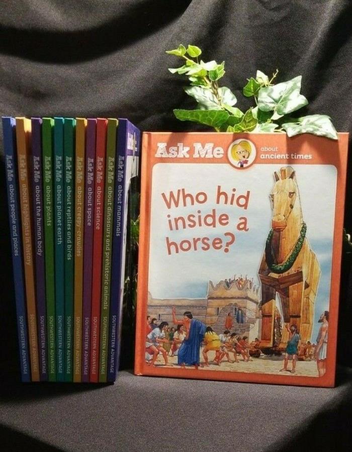 Ask Me About . . . 2013 set of 12 books Southwestern Advantage HC Home learning