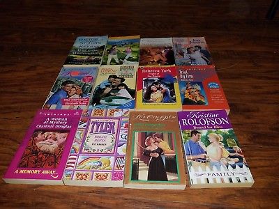 Lot of 45+ Harlequin Romance paperbacks, Various Authors, older 80s,90s 2000s