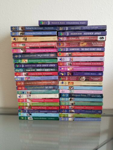 Love Inspired Book Lot Huge 43 Books Free Shipping