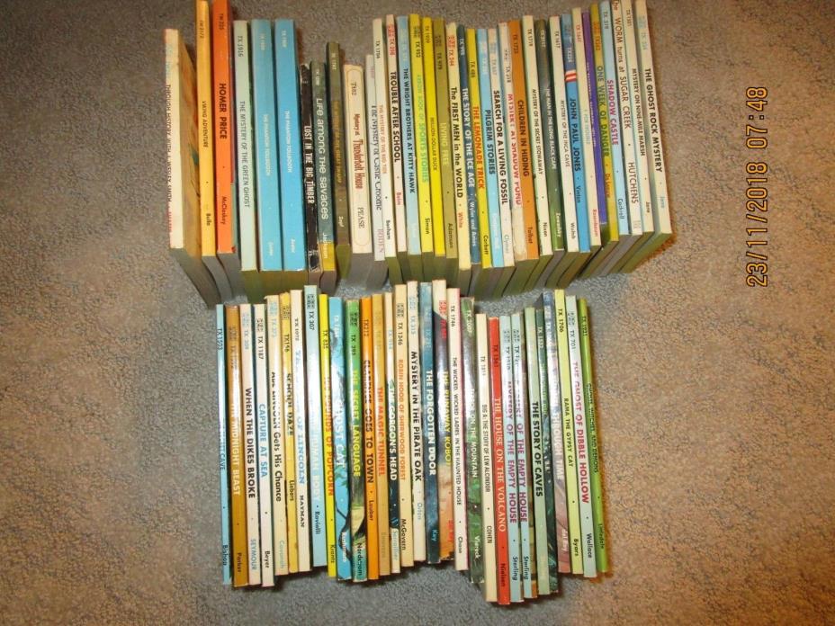 Vintage 60s 70s Scholastic Book Services Book Lot of 65 Mysteries Teen Issues